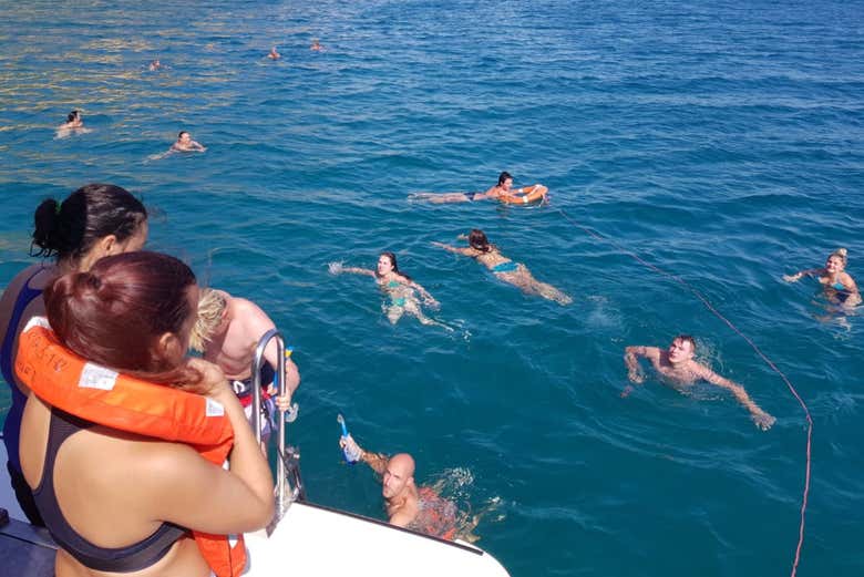 Snorkel em Salou