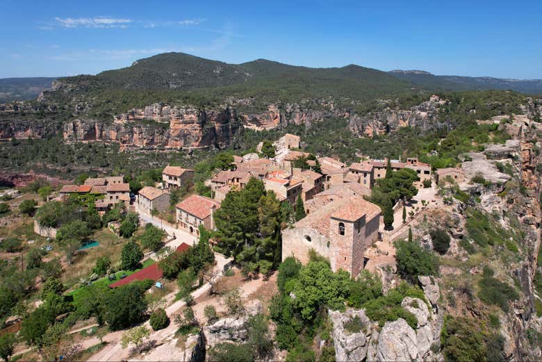 Take in the views of Siurana