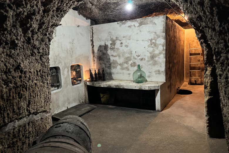 Parte antiga da vinícola J.F. Iradier