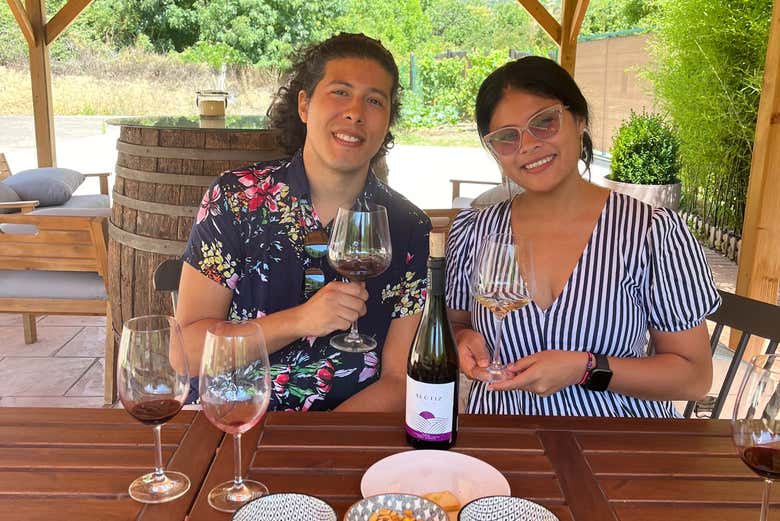 Enjoy a wine tasting