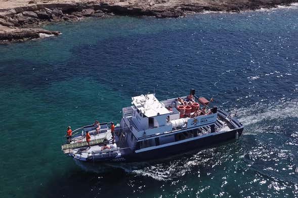 Paseo en barco por Es Vedrá y Formentera