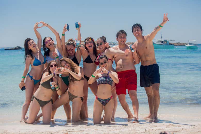 Giro in barca a Formentera