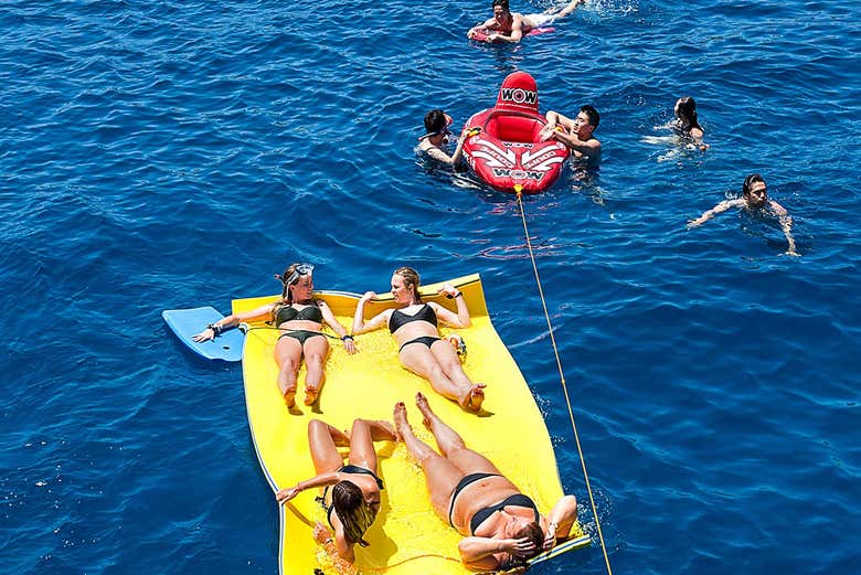 Un bel tuffo nel nord di Ibiza