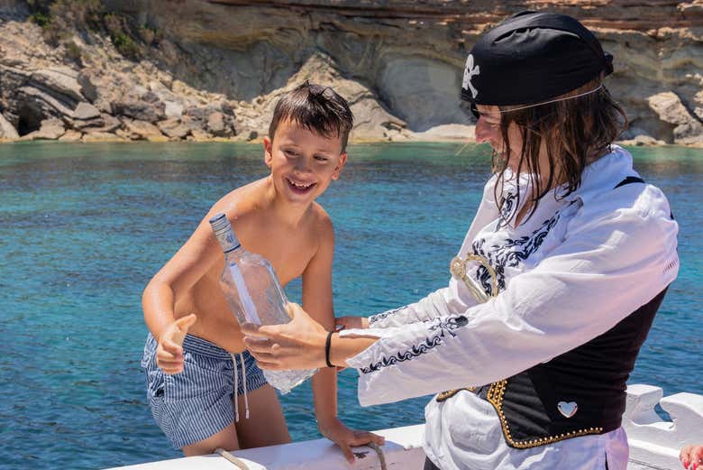 Procurando um tesouro pirata