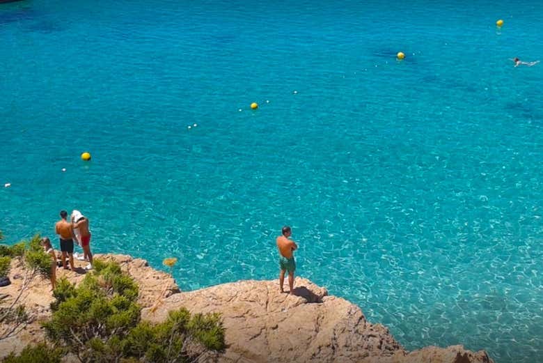 Una sosta a Cala Salada