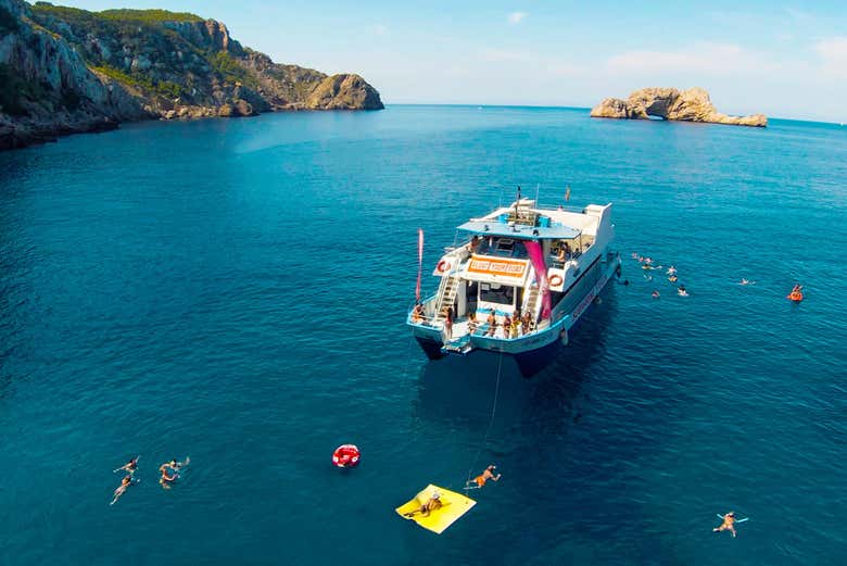 Sosta per fare il bagno