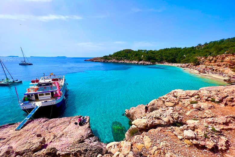 Arrivo a Cala Salada