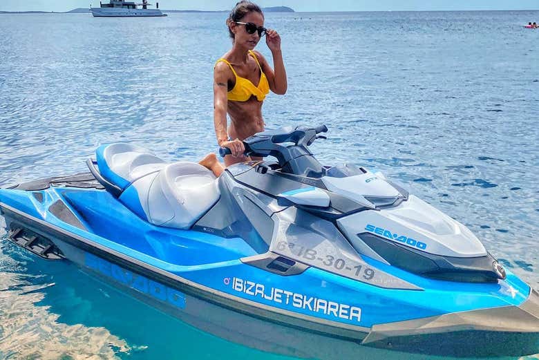 Tour in moto d'acqua a Ibiza