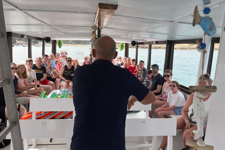 Explicação das espécies marinhas