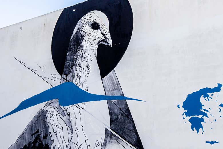 Street art in Sant Antoni