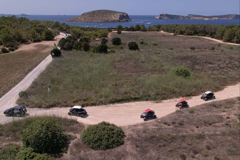 Buggy nella zona ovest di Ibiza