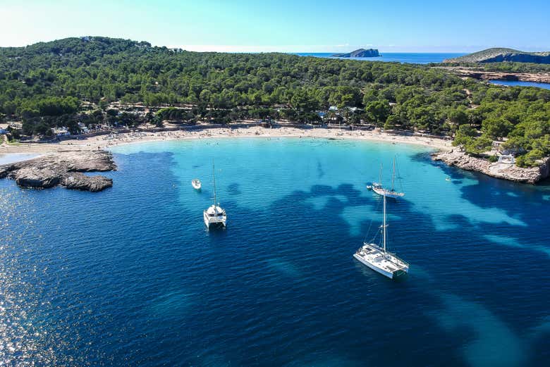 Ibiza's western coastline
