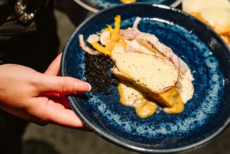 Opt for the ticket option that includes a tasting menu