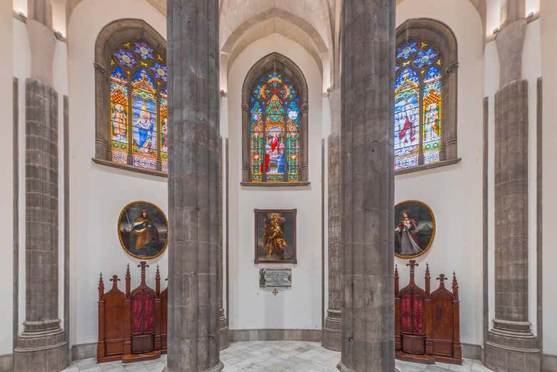 Vista interna della cattedrale di San Cristóbal de La Laguna