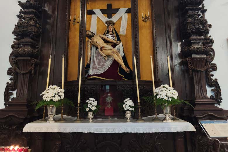 Talla de la iglesia de La Concepción