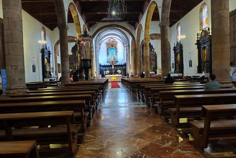 Interior de la iglesia de La Concepción