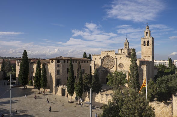 Visita ao mosteiro de Sant Cugat com audioguia
