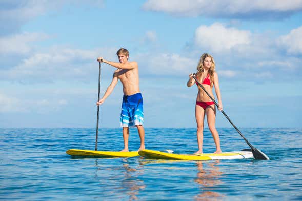 Paddle surf por la Costa Brava