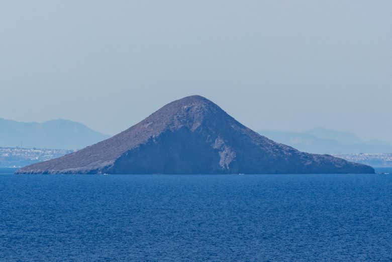 isla Grosa, en el litoral de Murcia