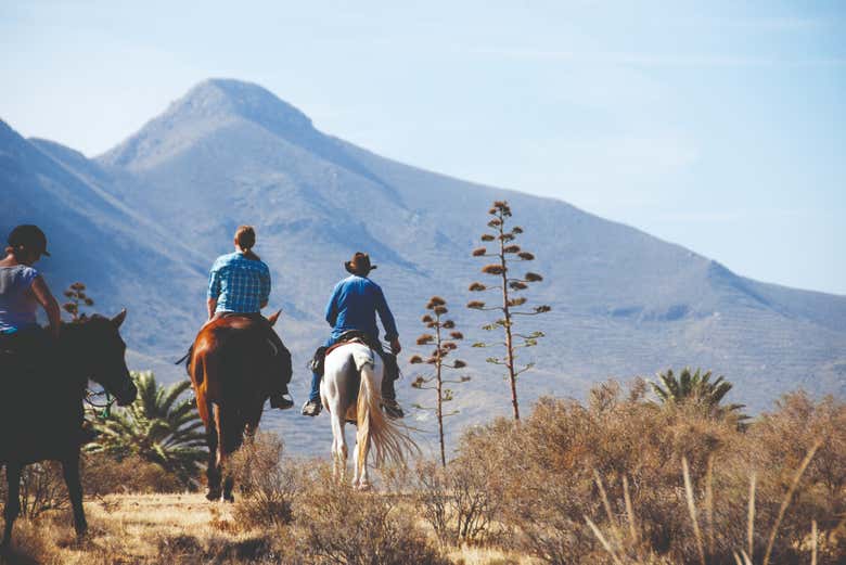 À cheval au Parc de Cabo de Gata-Níjar
