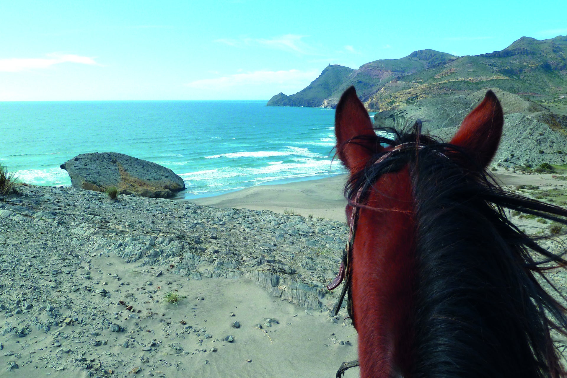 Passeio a cavalo por Cabo de Gata