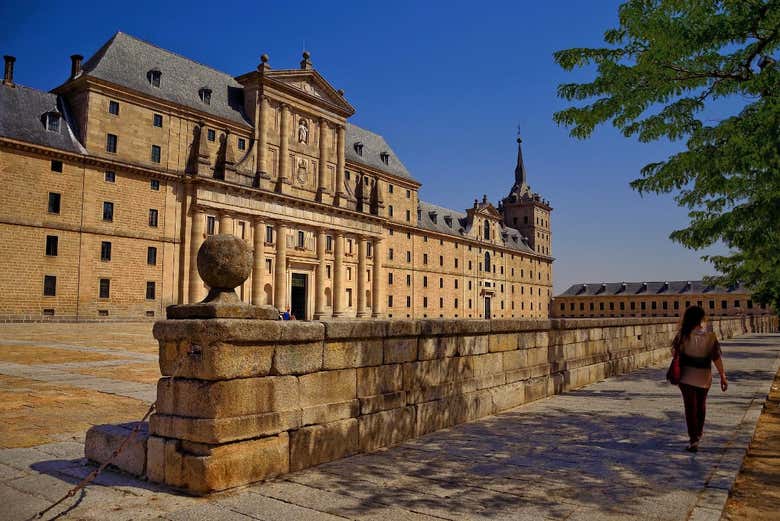 Fachada del Real Monasterio de San Lorenzo de El Escorial