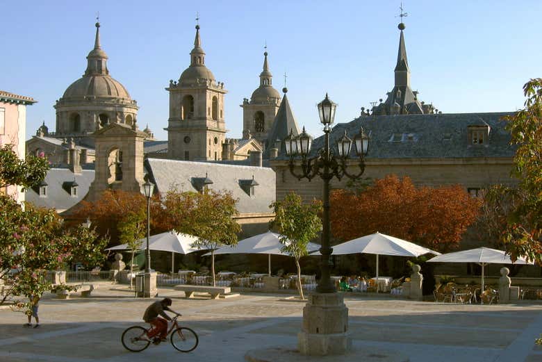 Plaza en El Escorial