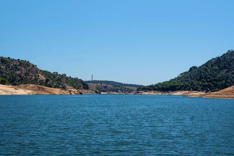 Pântano de San Juan em um dia de sol