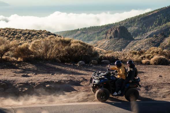 Tour de quadriciclo pelo Teide saindo do sul de Tenerife