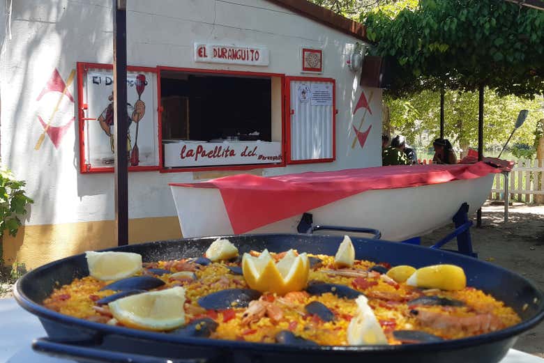 ¡Paella lista para comer!
