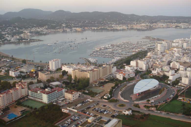 San Antonio visto dall'alto