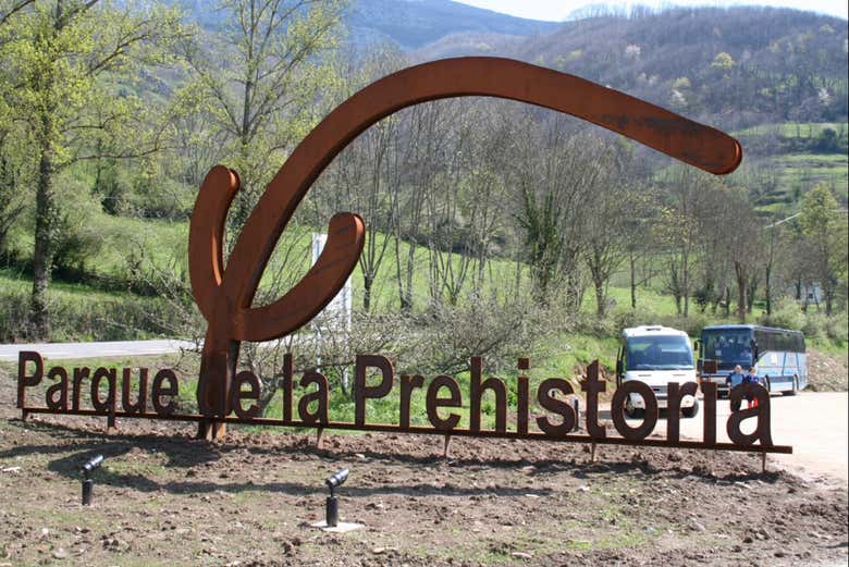 Entrada do Parque da Pré-História