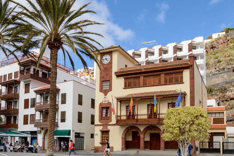 Percorrendo as ruas de San Sebastián de La Gomera