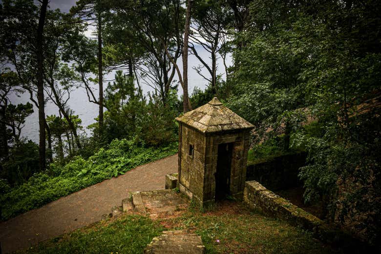 Ancien poste de garde sur le mont Urgull