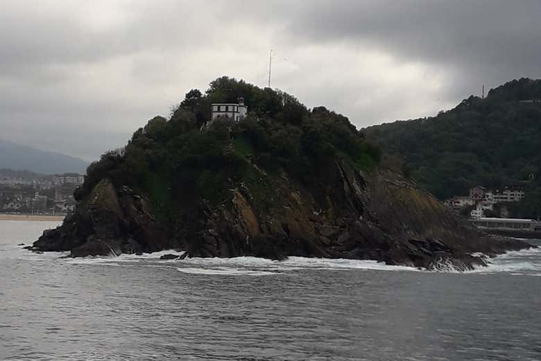 Vue sur la côte de Saint-Sébastien