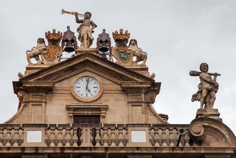 Detalles del Ayuntamiento de Pamplona