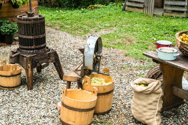 The cider production process