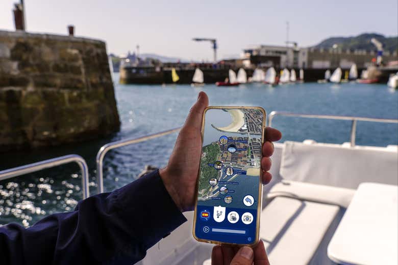 Audioguide interactif à bord