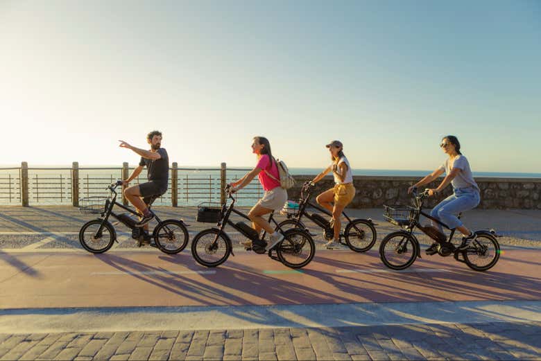 Ebike tour group