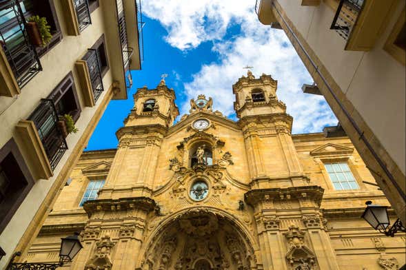 Trem turístico de San Sebastián