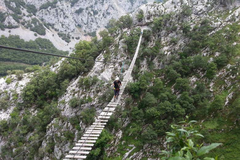 Puente vietnamita de La Hermida
