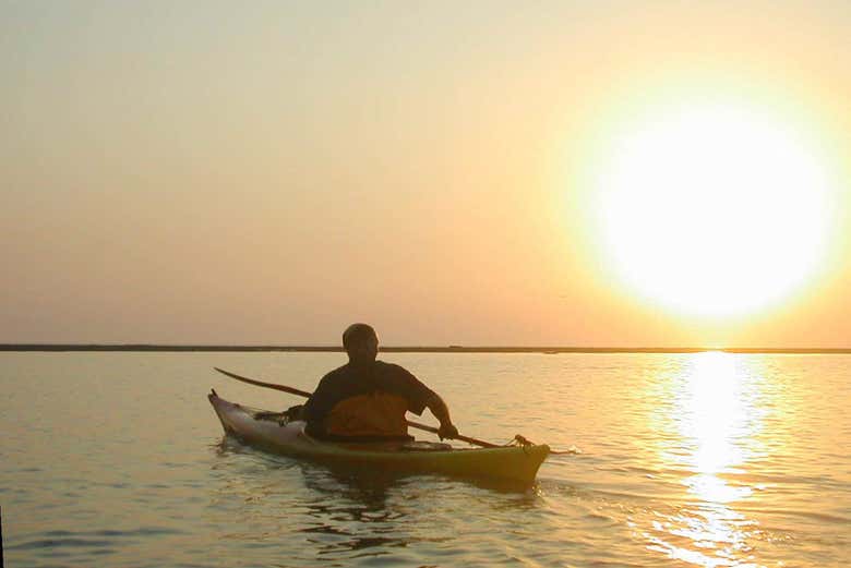 Kayaking in Chiclana