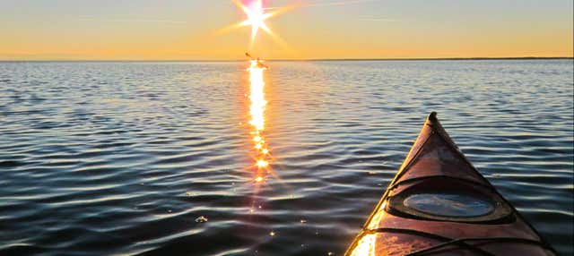 Tour en kayak a la isla de Sancti Petri al atardecer