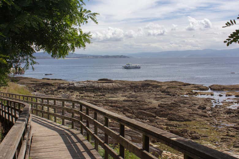 Paseando por la isla