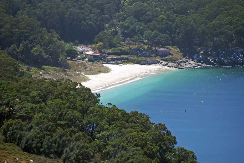 Disfrutando de un día de playa
