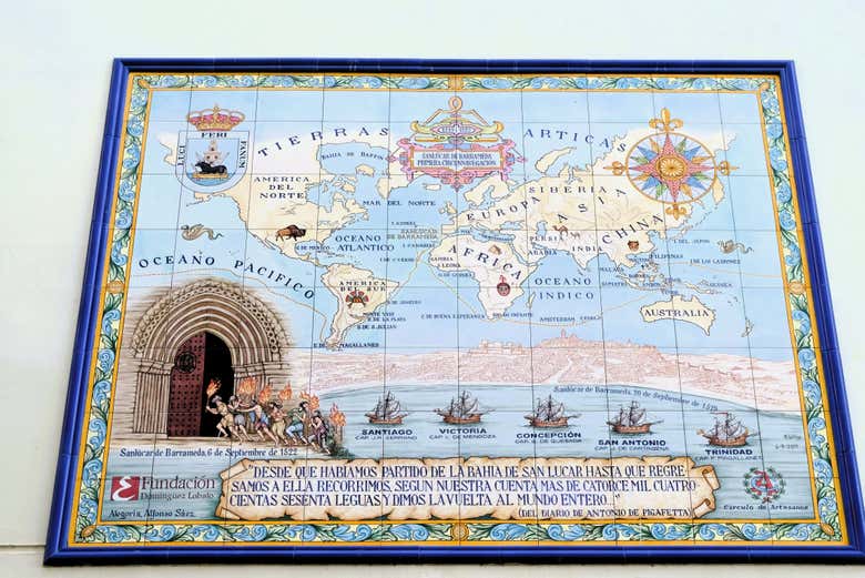 Falaremos sobre a primeira volta ao mundo