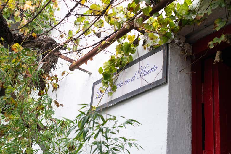 El patio de las Bodegas Barón
