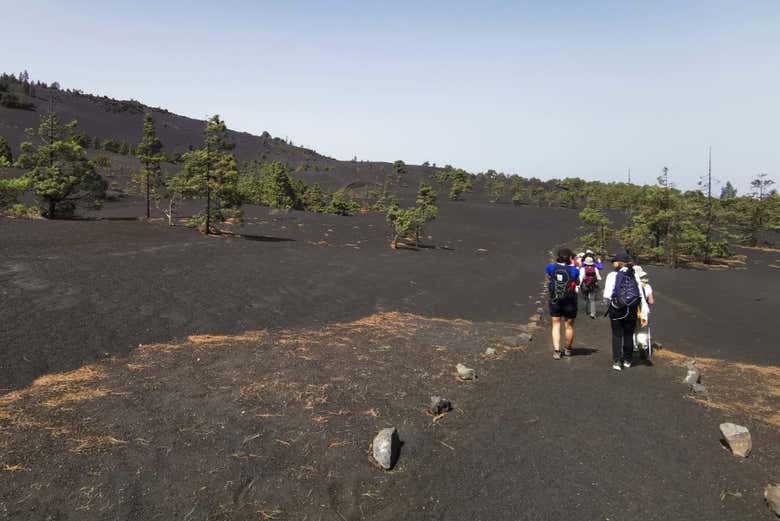 Randonnée sur le volcan Tajogaite