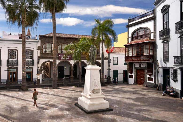 La Plaza de España à Santa Cruz de La Palma