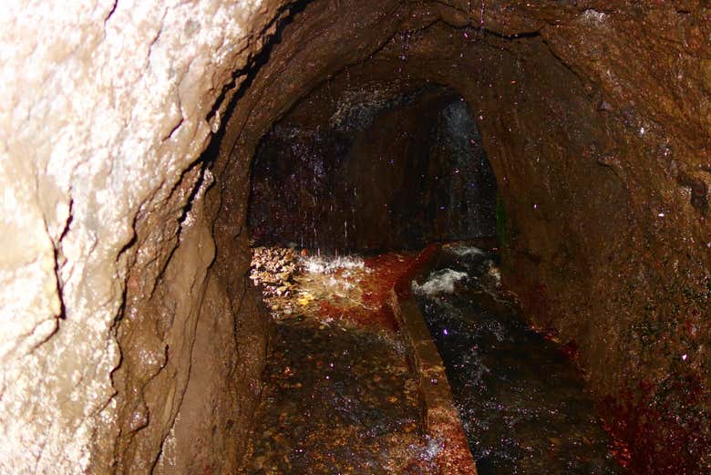 Uno de los túneles que atravesaremos 